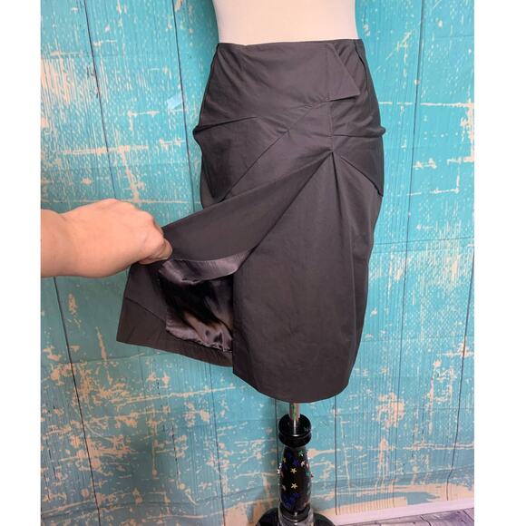 Pauw Amsterdam brown wrap pencil skirt size 2 - Picture 9 of 9